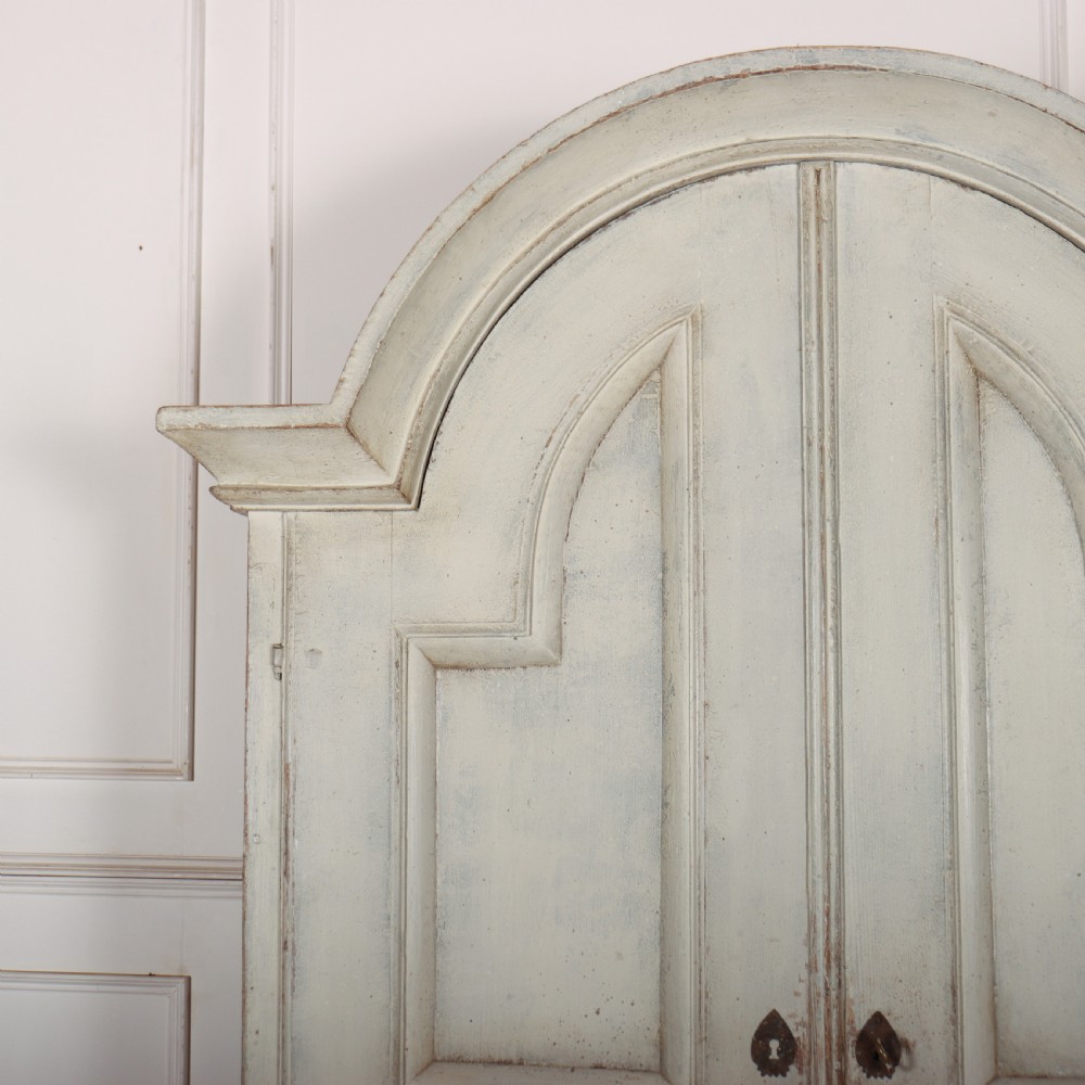 Swedish Painted Linen Cupboard View II