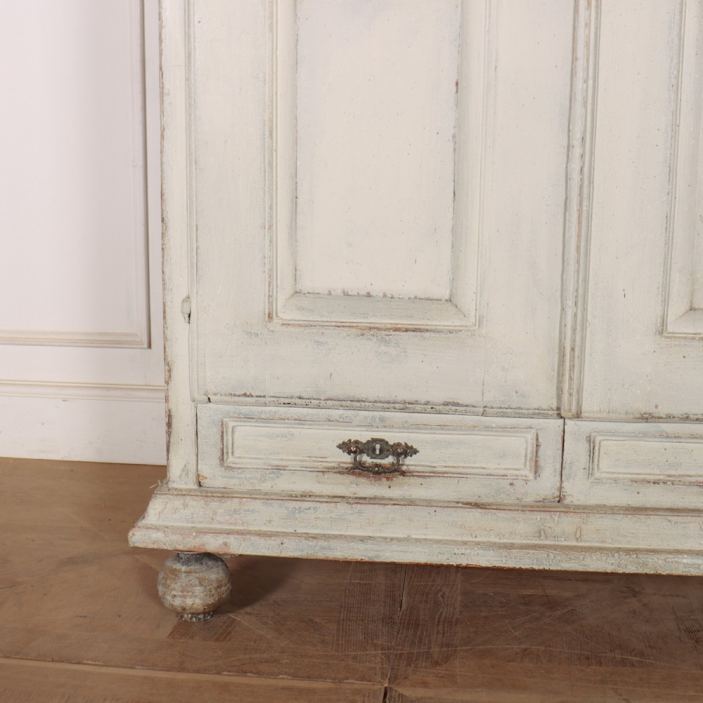 Swedish Painted Linen Cupboard View V