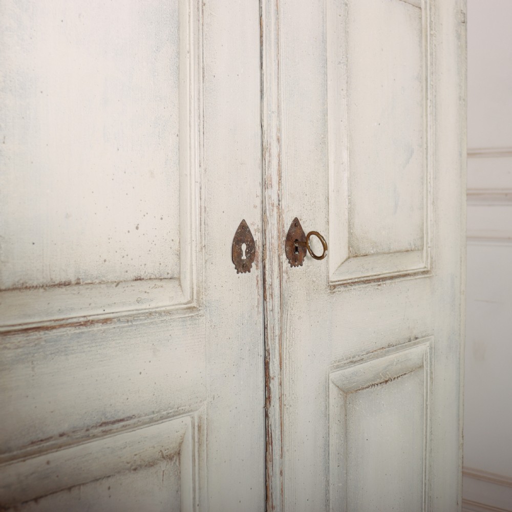 Swedish Painted Linen Cupboard View VII