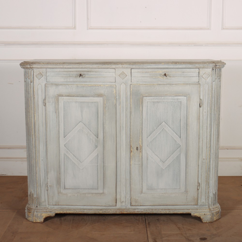 18th Century Swedish Painted Buffet