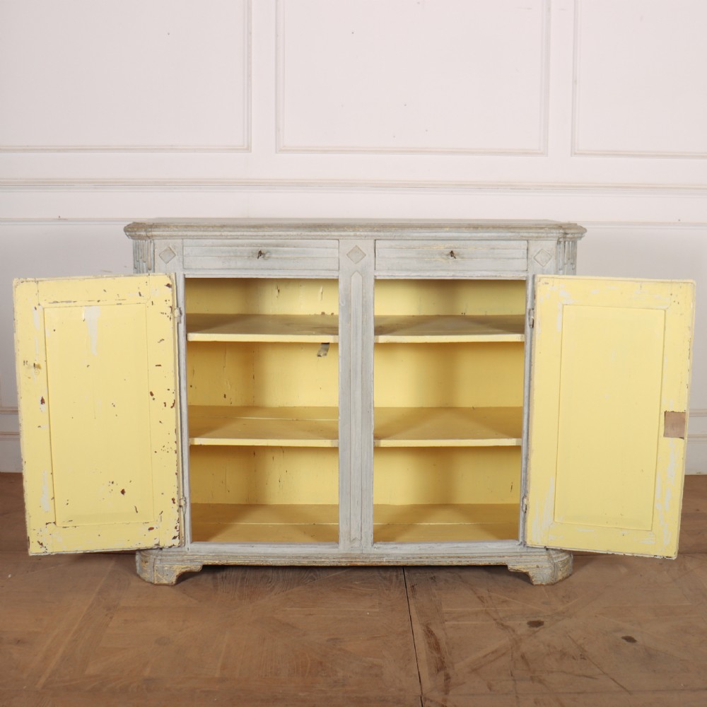18th Century Swedish Painted Buffet View VII