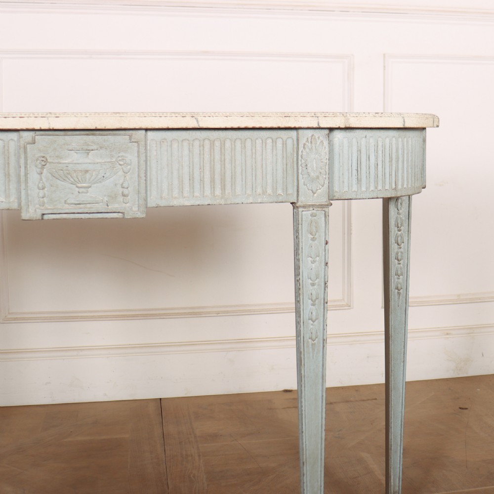Adam Style Painted Console Table View III