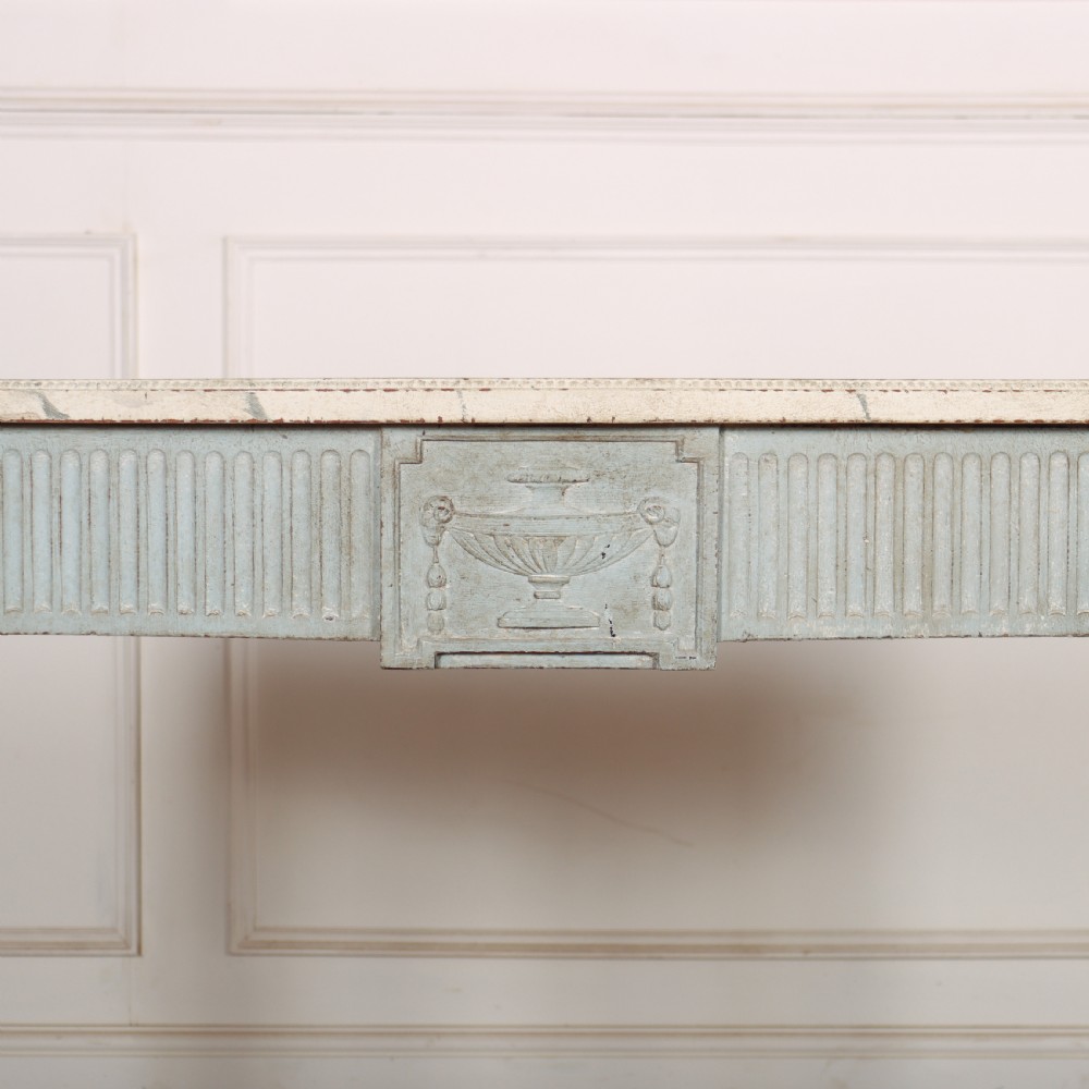 Adam Style Painted Console Table View VI