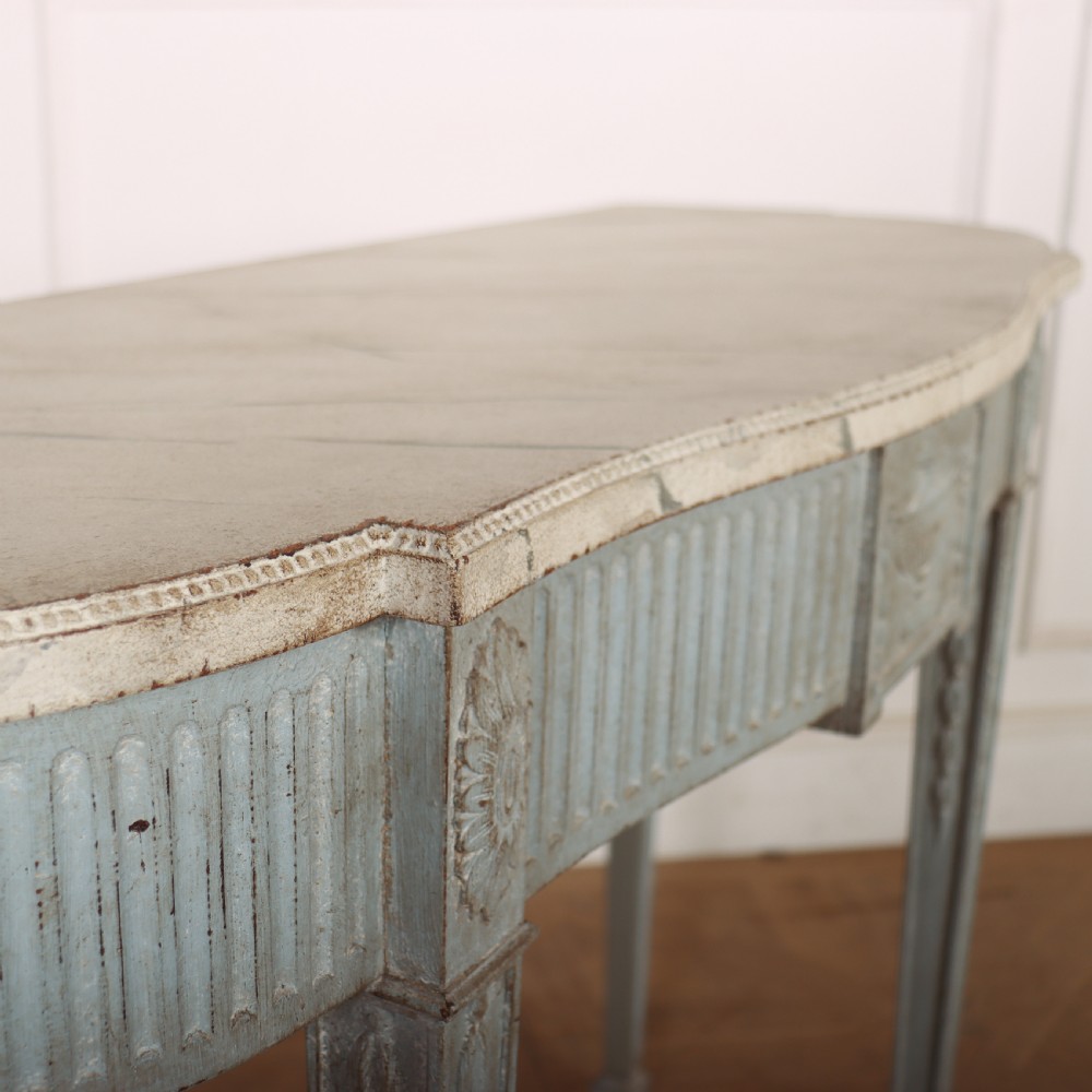 Adam Style Painted Console Table View VIII