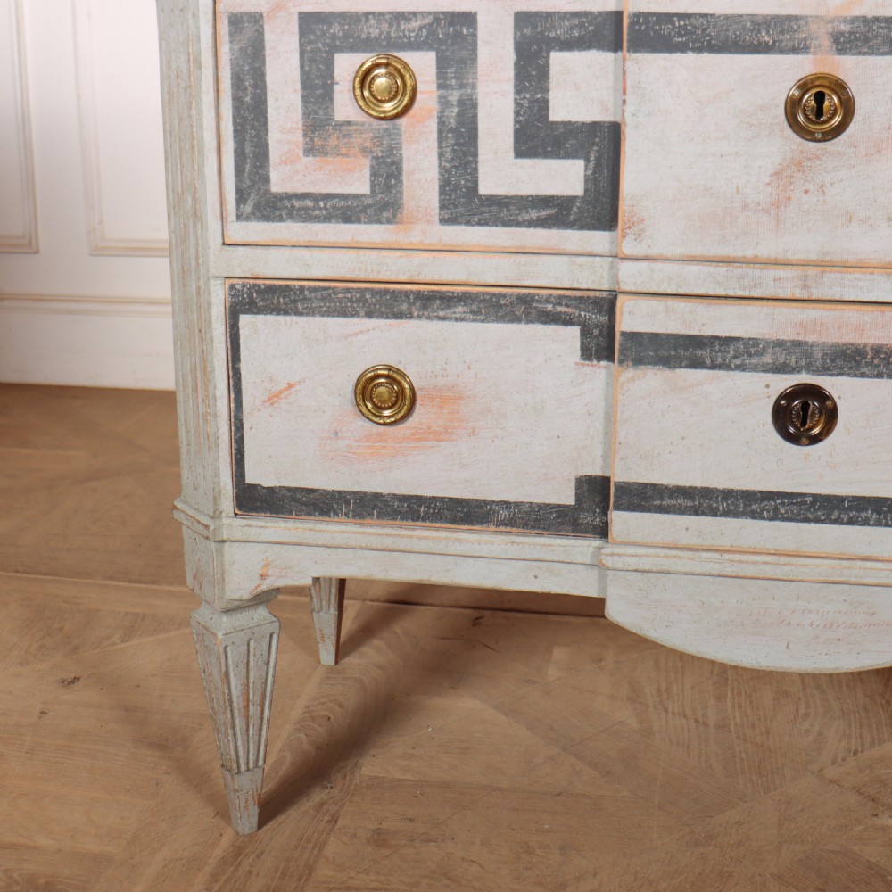 Pair of Swedish Painted Commodes View III