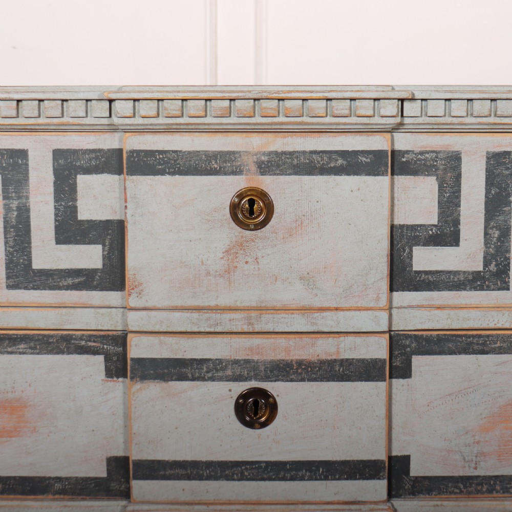 Pair of Swedish Painted Commodes View IV