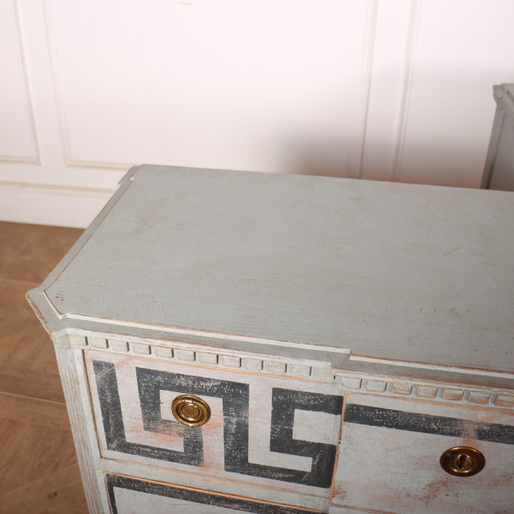 Pair of Swedish Painted Commodes View IX
