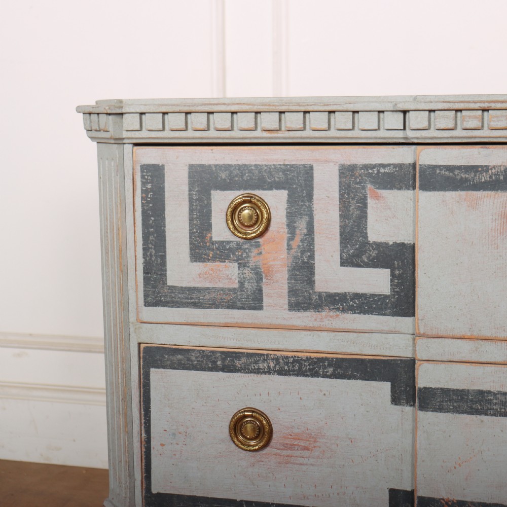 Pair of Swedish Painted Commodes View XII