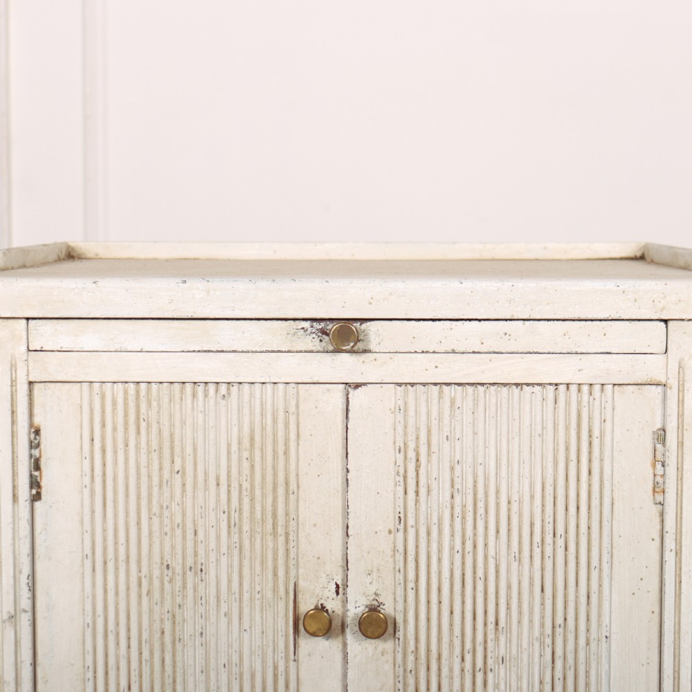 Swedish Painted Bedside Cupboard View II