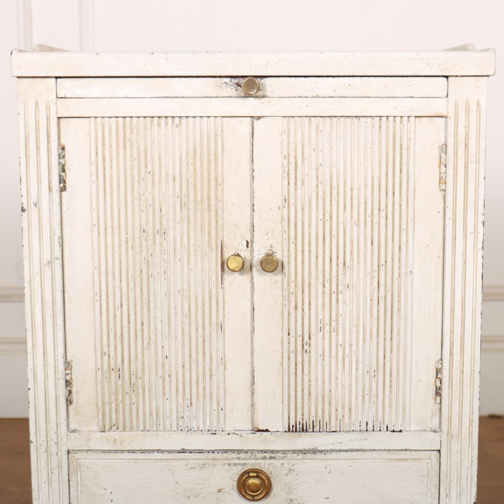 Swedish Painted Bedside Cupboard View IV