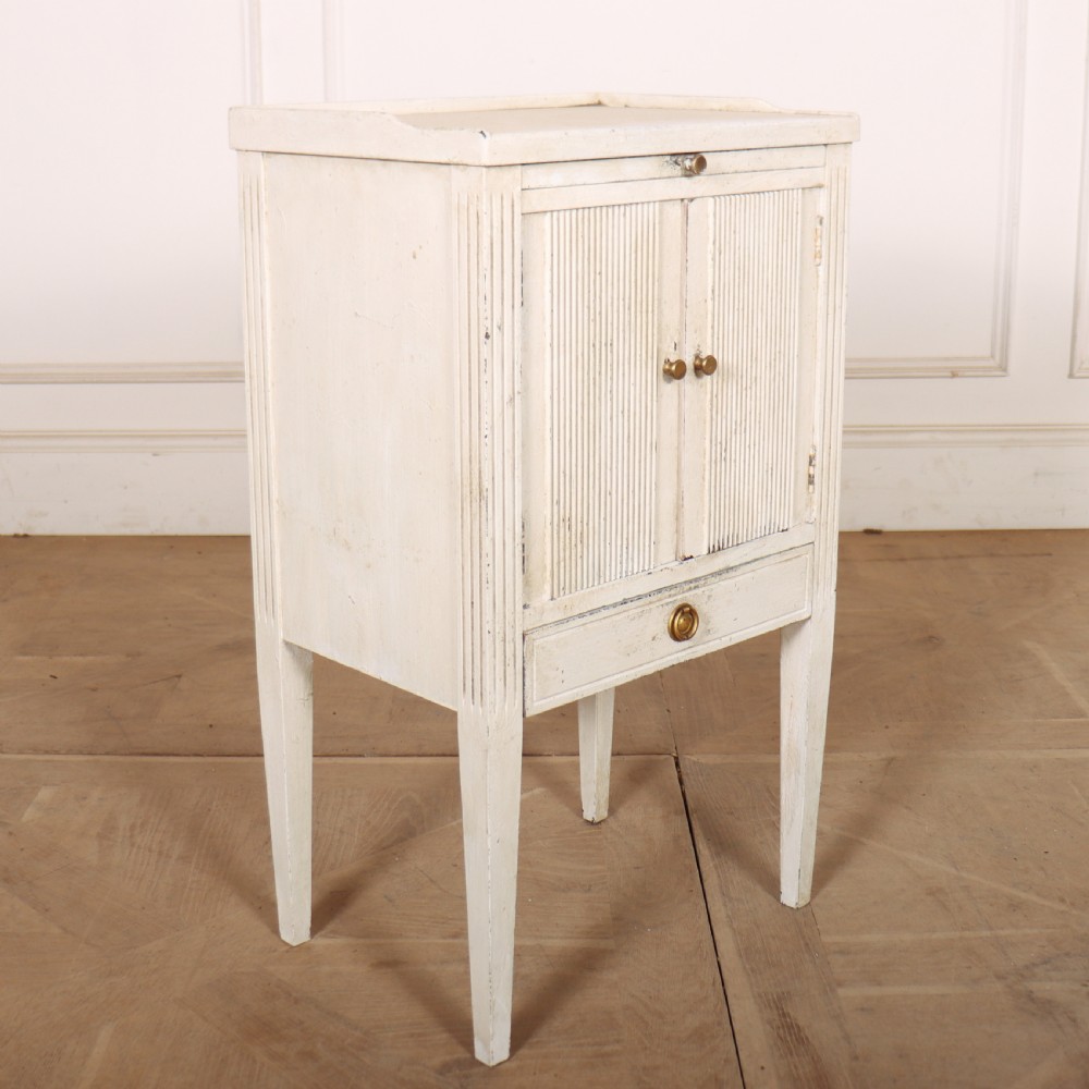 Swedish Painted Bedside Cupboard View VI