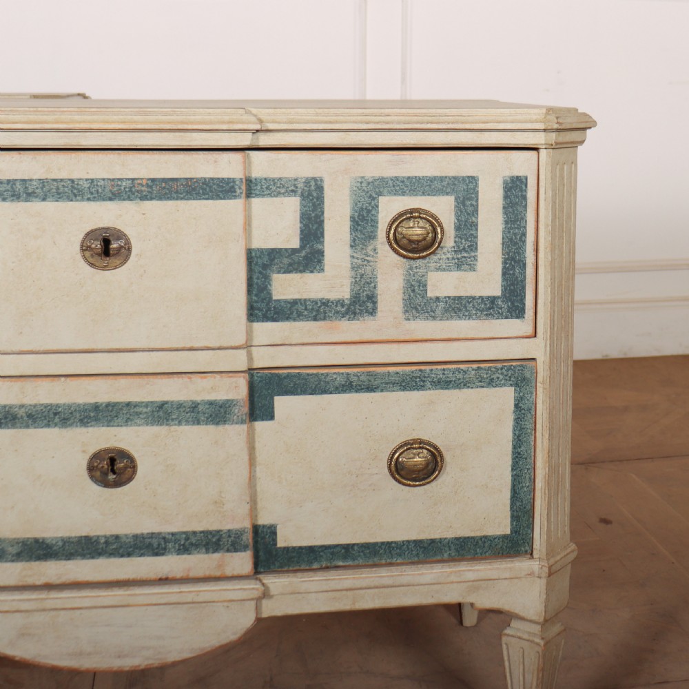 Pair of Swedish Painted Commodes View IV