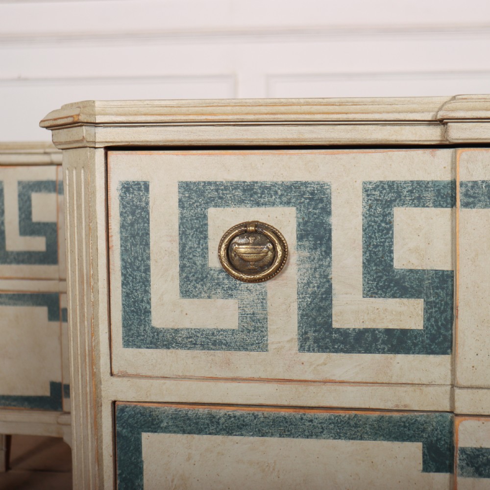 Pair of Swedish Painted Commodes View VI