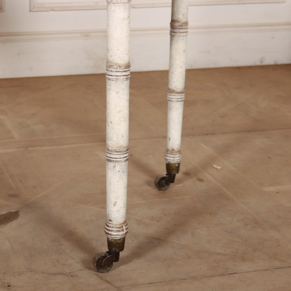 Pair of English Painted Console Table View IV