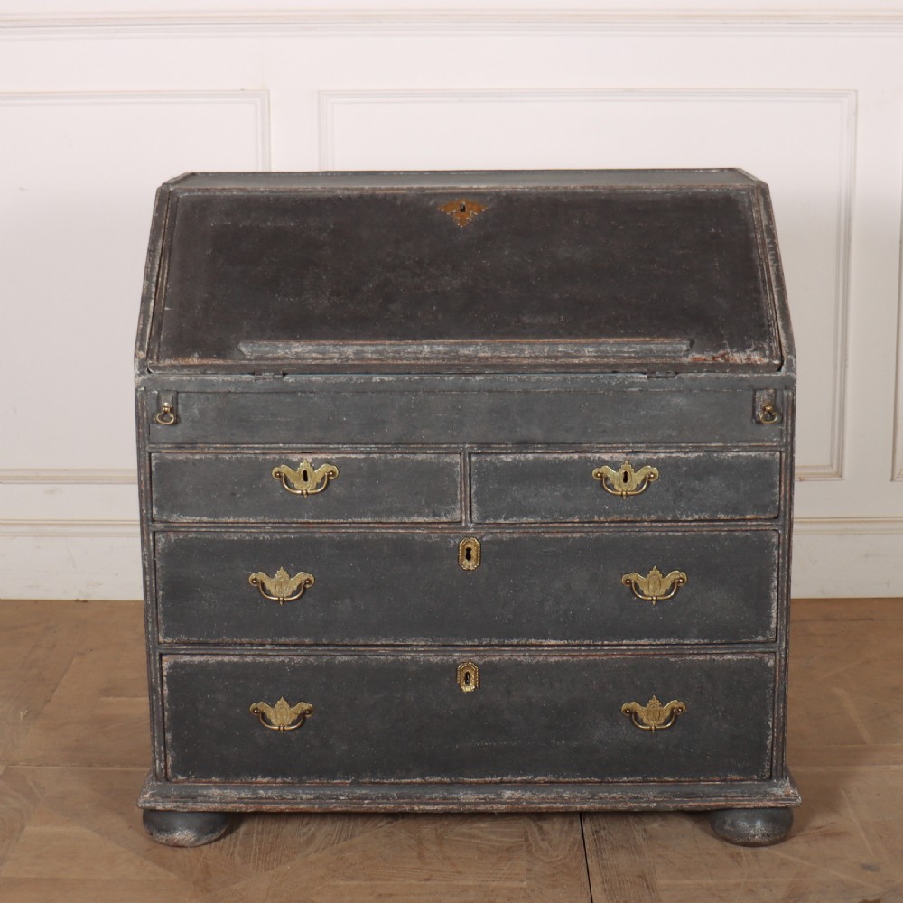 18th Century English Painted Bureau View V