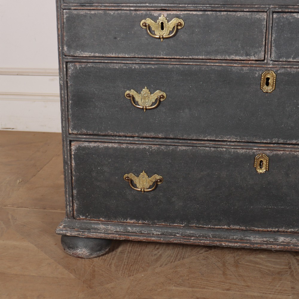 18th Century English Painted Bureau View VI