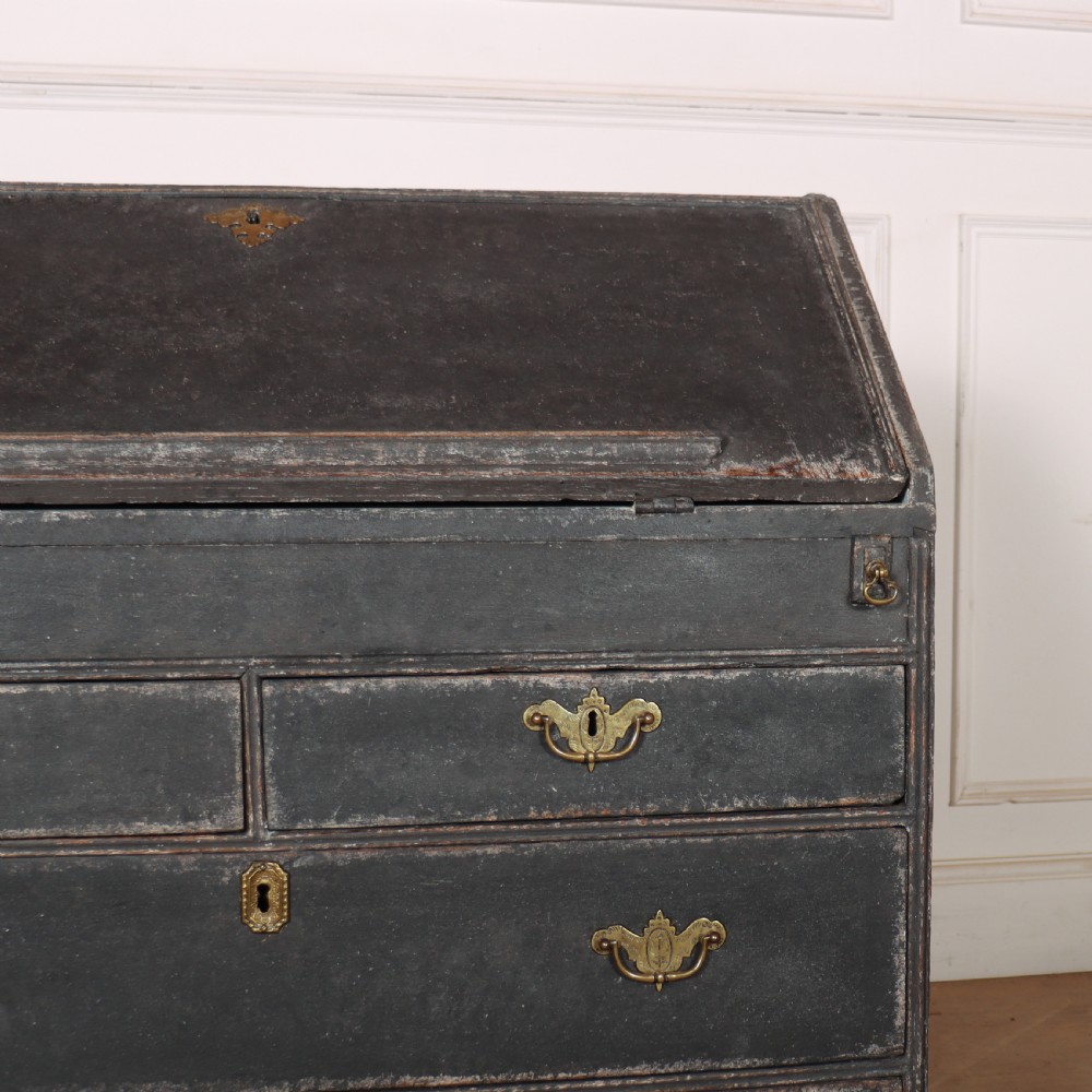 18th Century English Painted Bureau View VIII