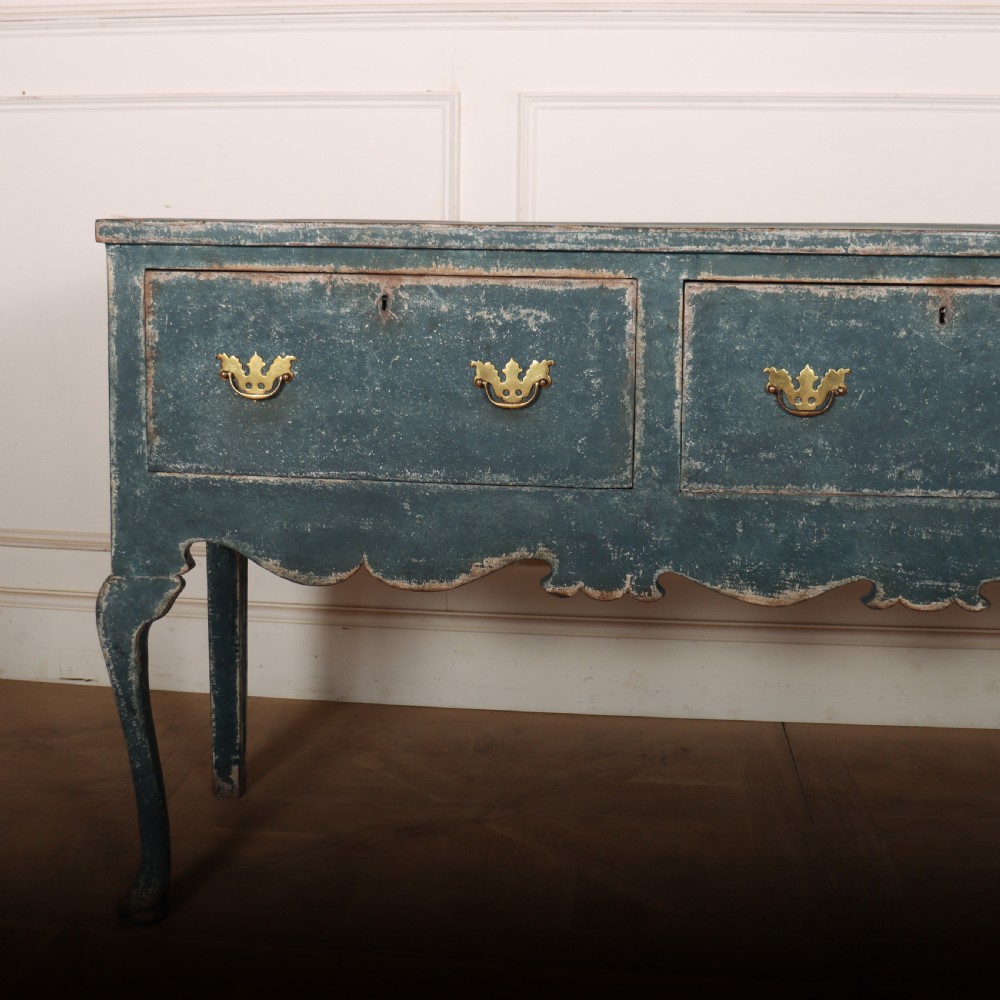 18th Century Painted Dresser Base View III