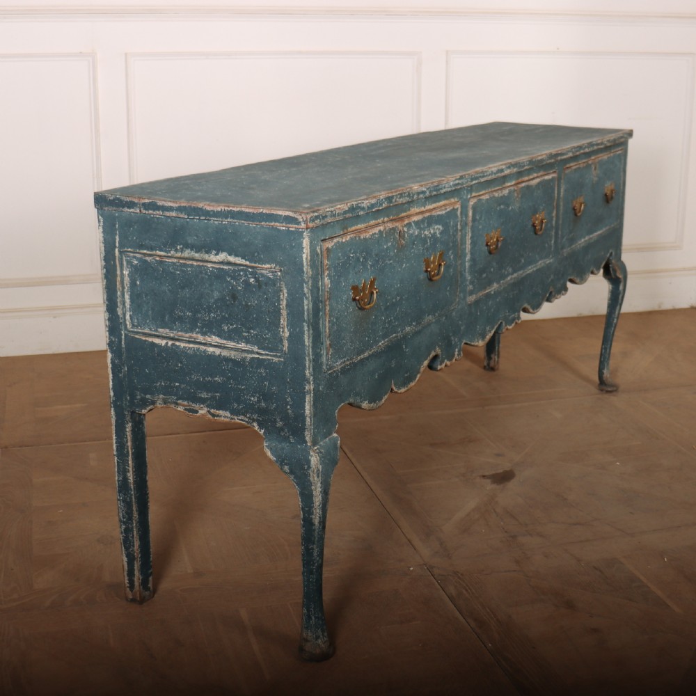 18th Century Painted Dresser Base View VI