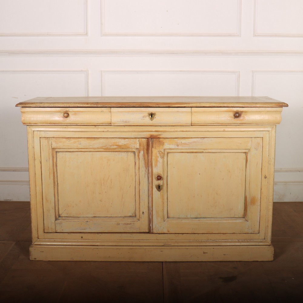 French Original Painted Buffet