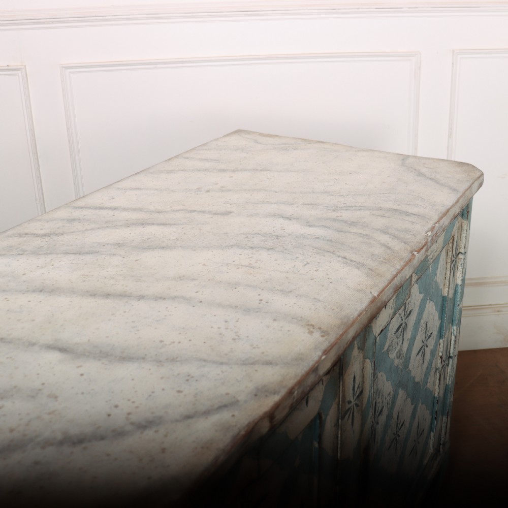 19th Century French Painted Buffet View XI