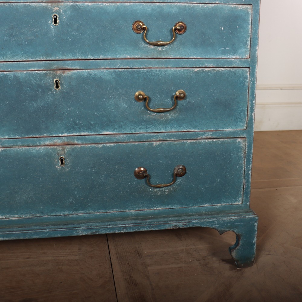 18th Century Painted Writing Bureau View VIII