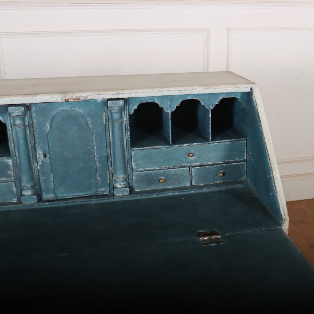 English Painted Writing Bureau View III