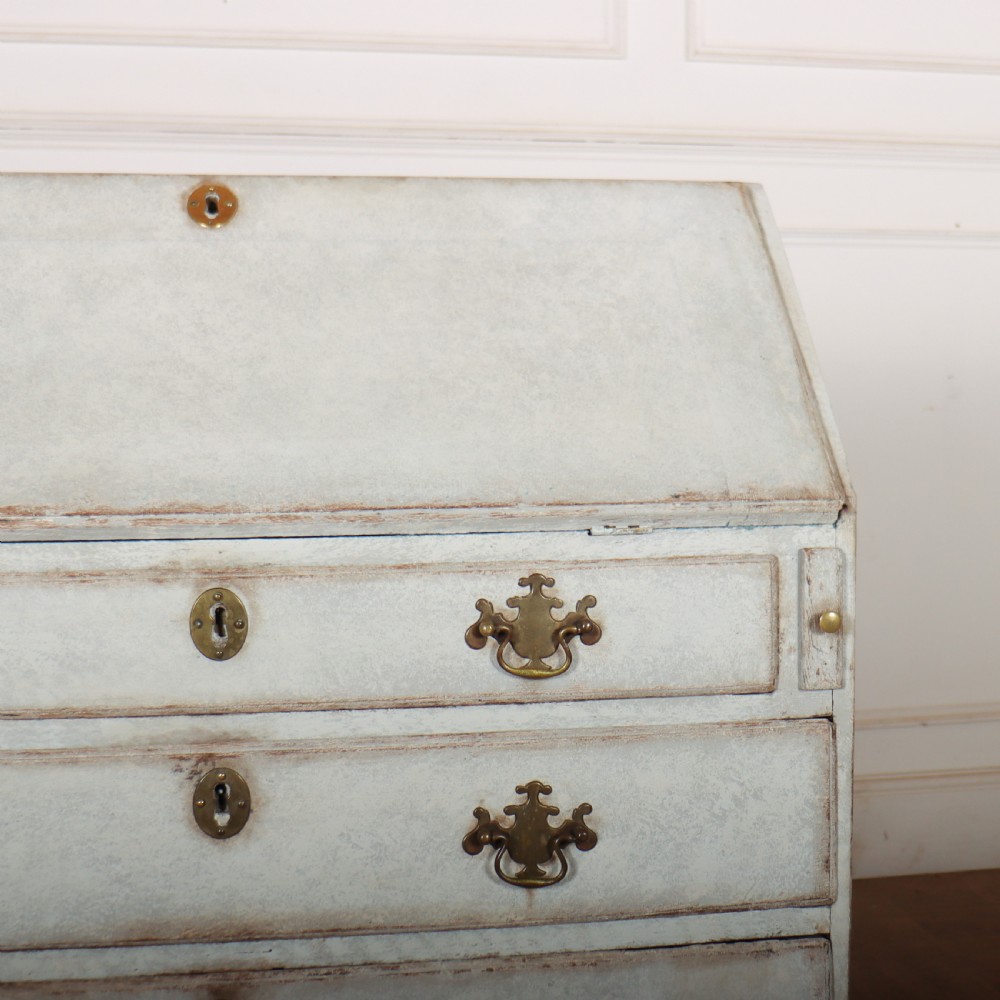 English Painted Writing Bureau View VII