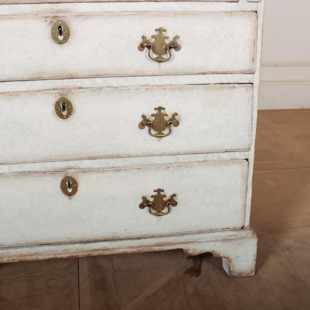 English Painted Writing Bureau View VIII
