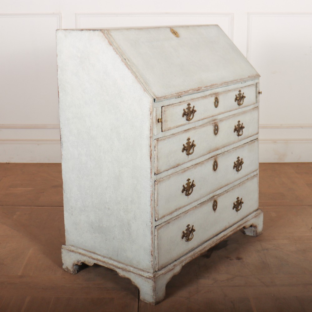 English Painted Writing Bureau View XI