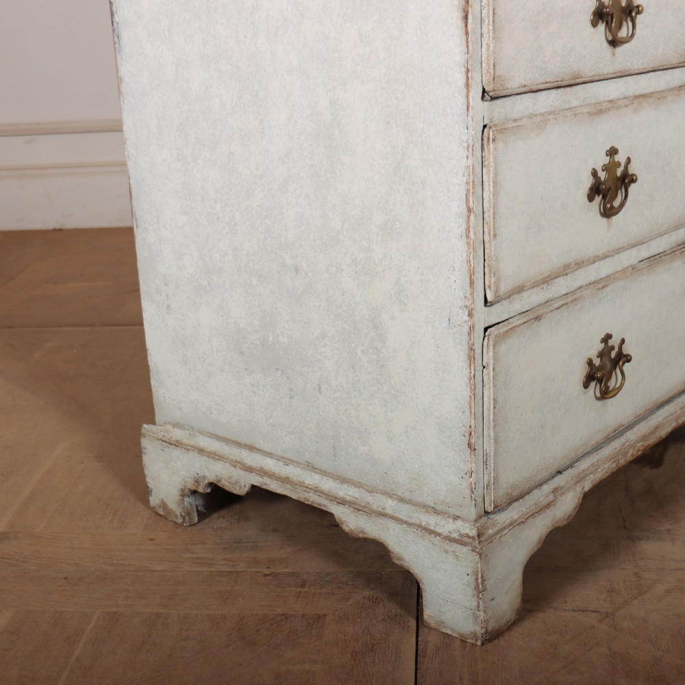 English Painted Writing Bureau View XII