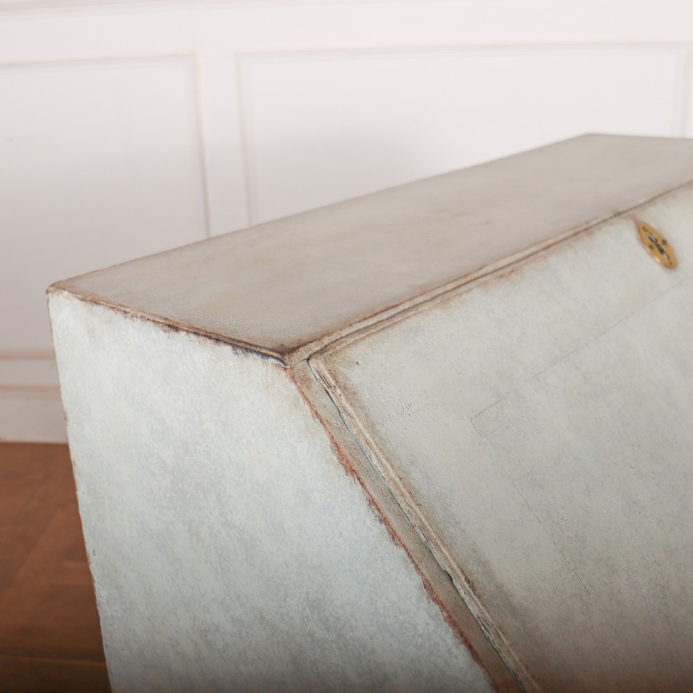 English Painted Writing Bureau View XIII