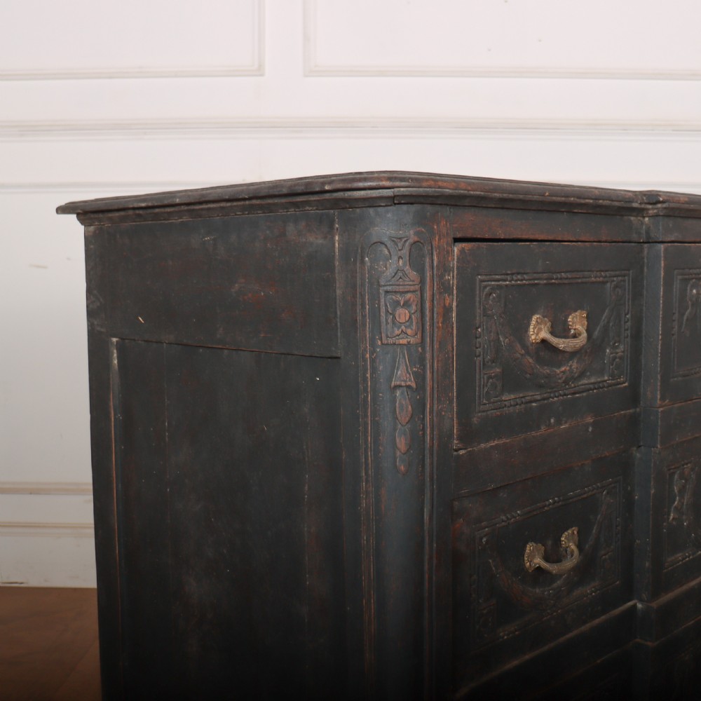 French Painted Breakfront Commode View VIII