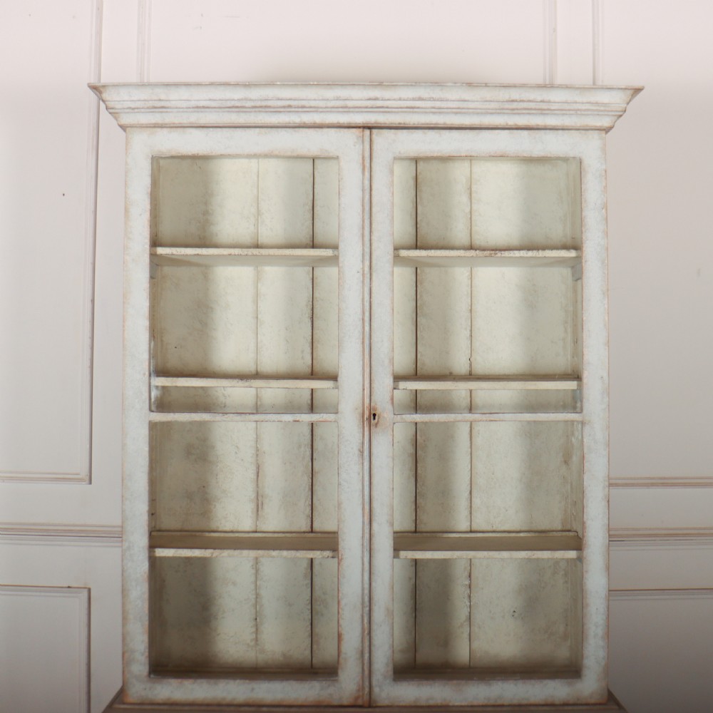 19th Century Swedish Painted Bookcase View III
