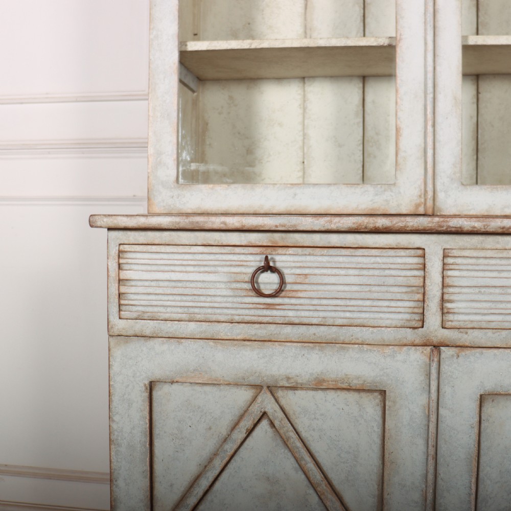 19th Century Swedish Painted Bookcase View VII
