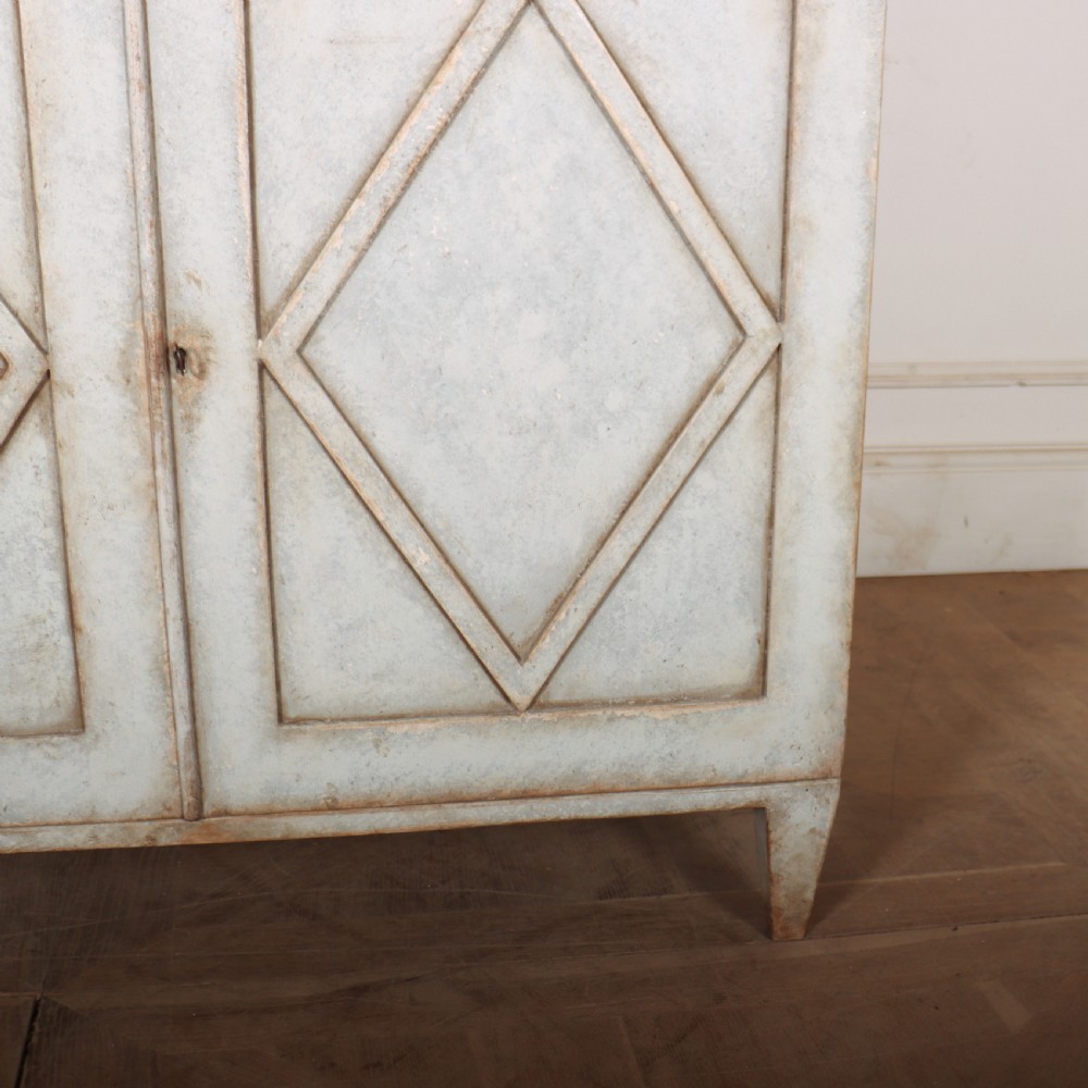 19th Century Swedish Painted Bookcase View VIII