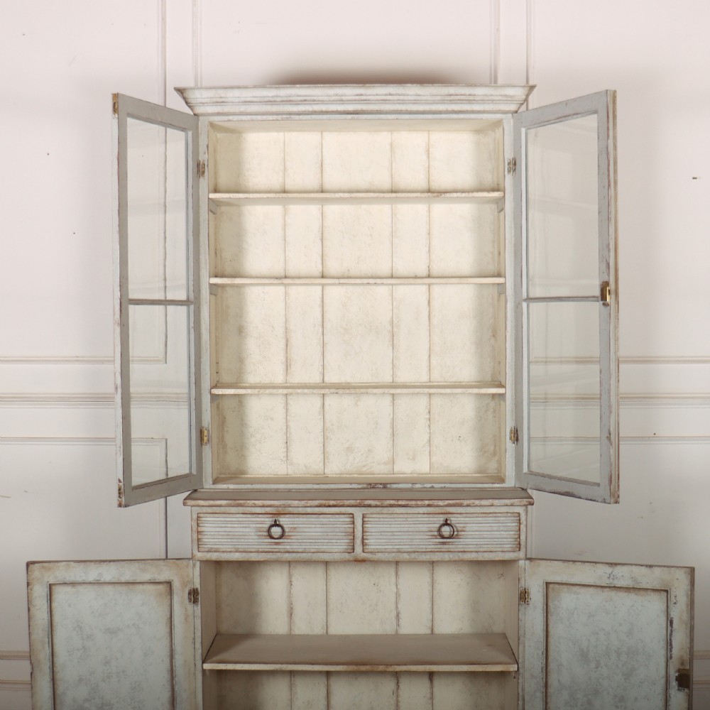19th Century Swedish Painted Bookcase View XIII
