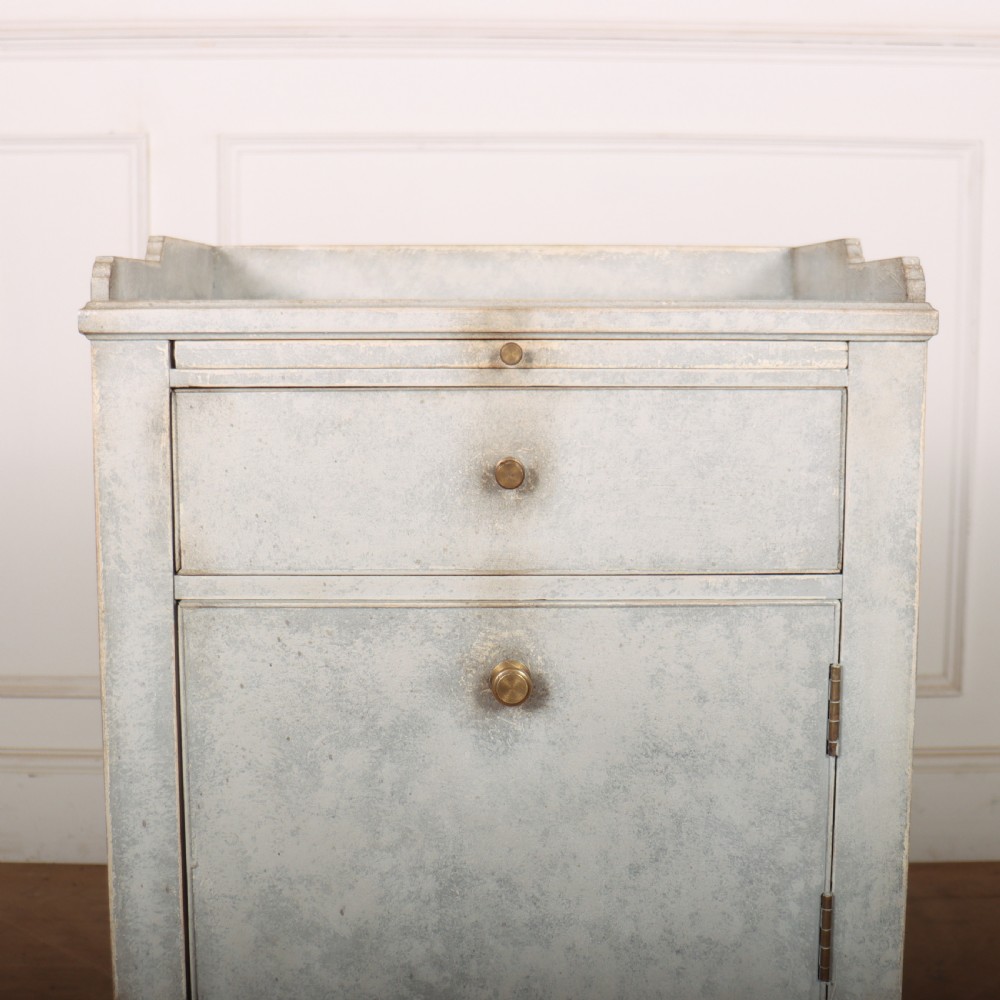 Swedish Painted Bedside Cabinet View II