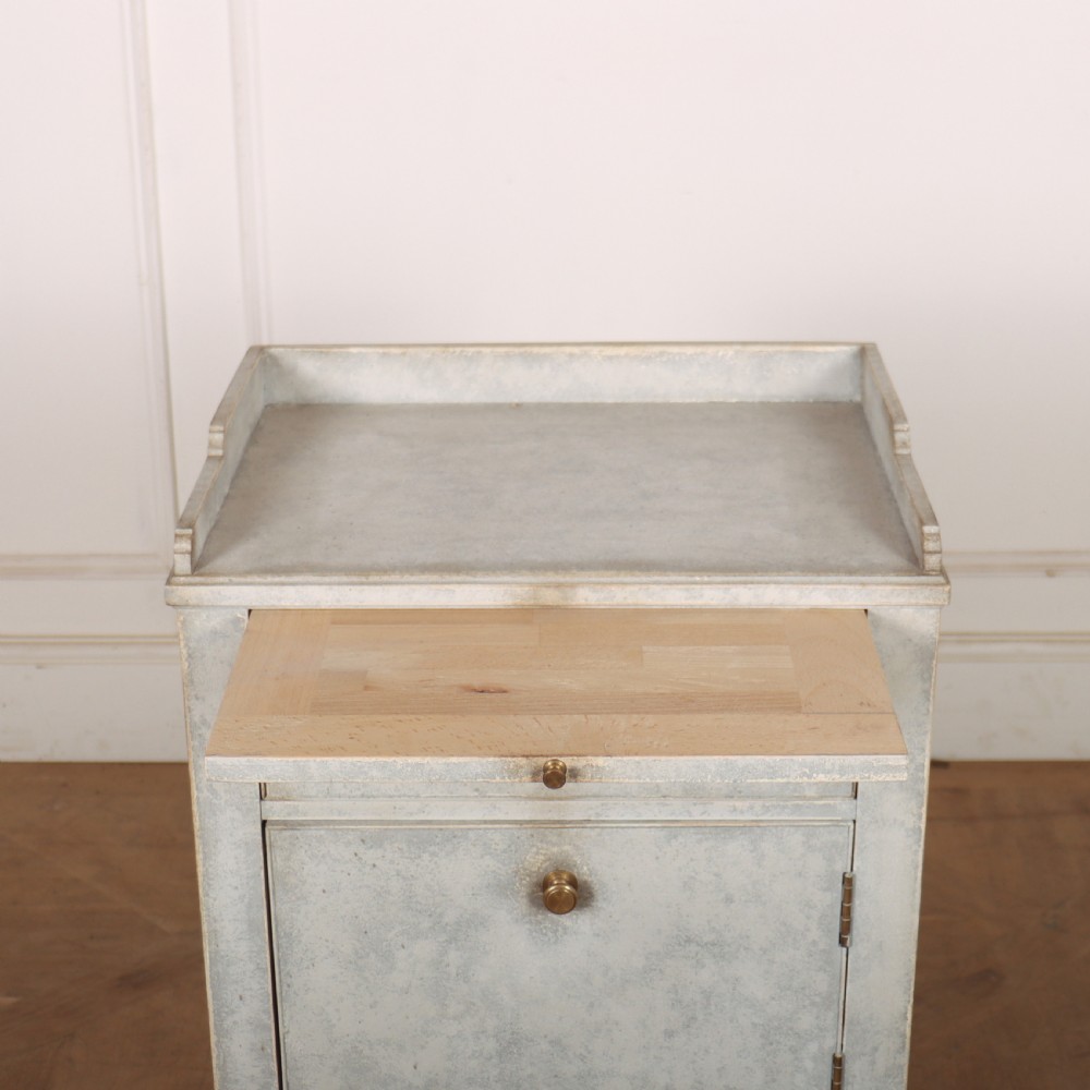 Swedish Painted Bedside Cabinet View V