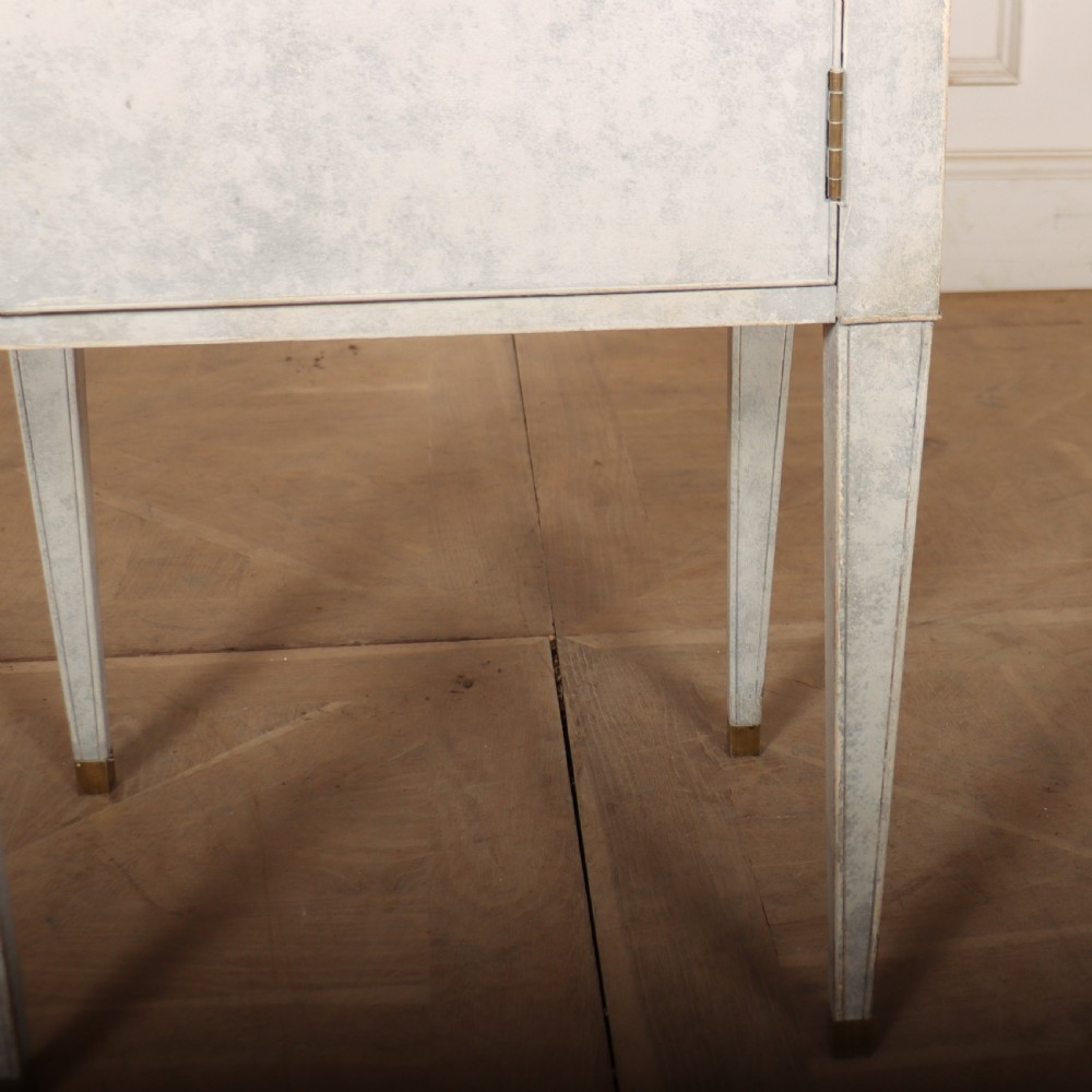 Swedish Painted Bedside Cabinet View VI
