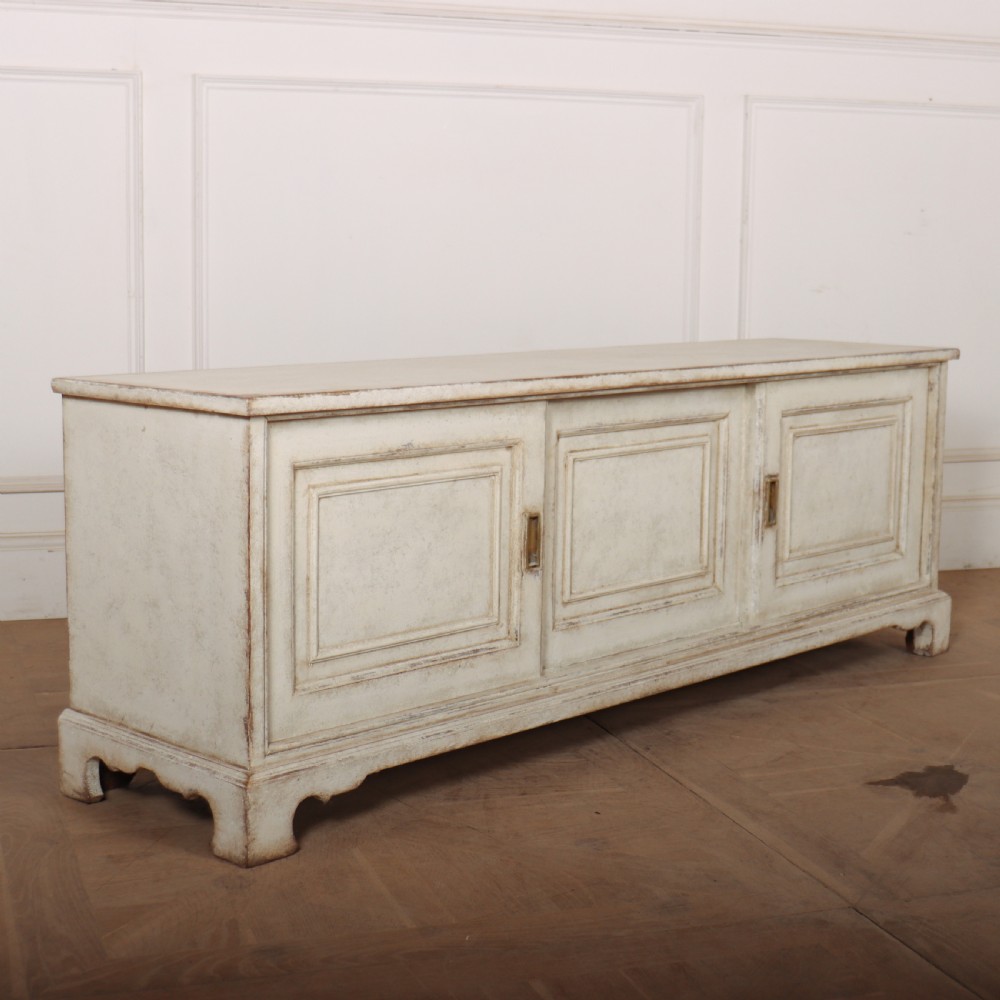 English Painted Low Dresser Base