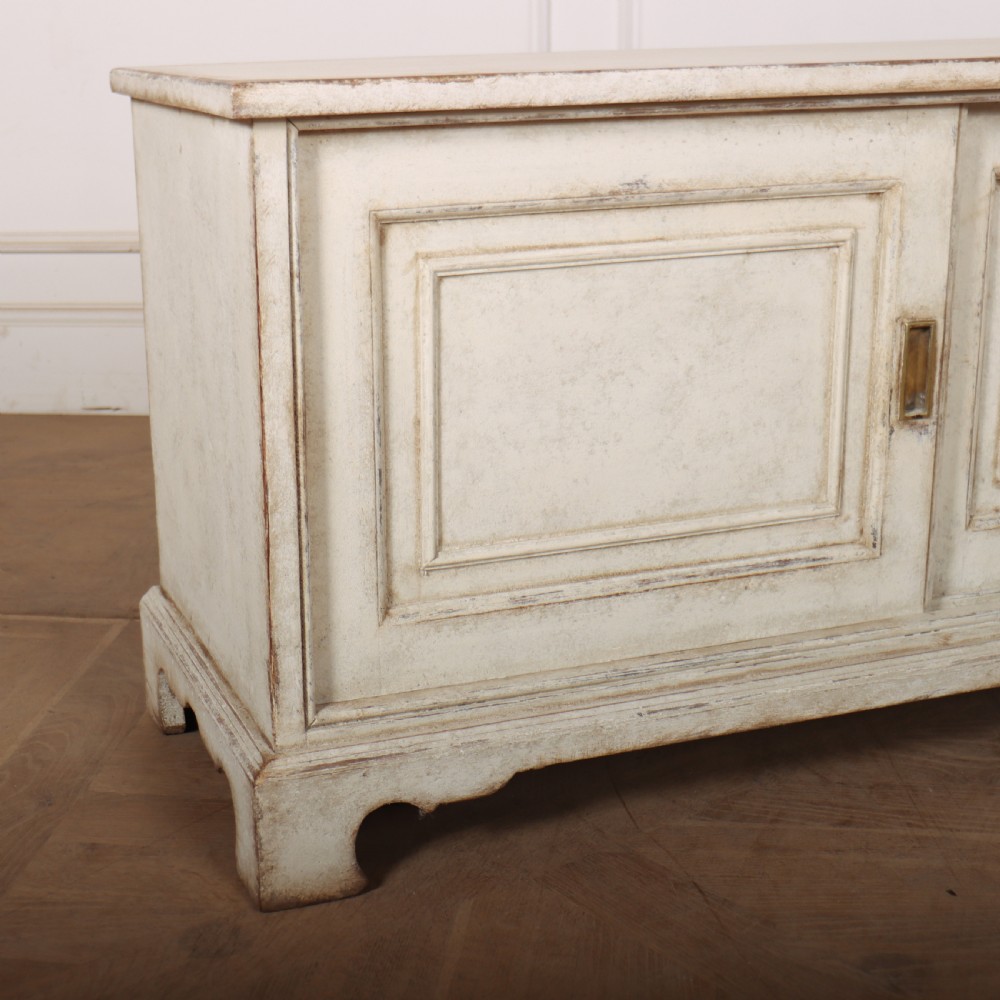 English Painted Low Dresser Base View III