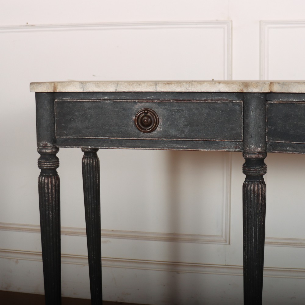 Narrow Regency Painted Console Table View II