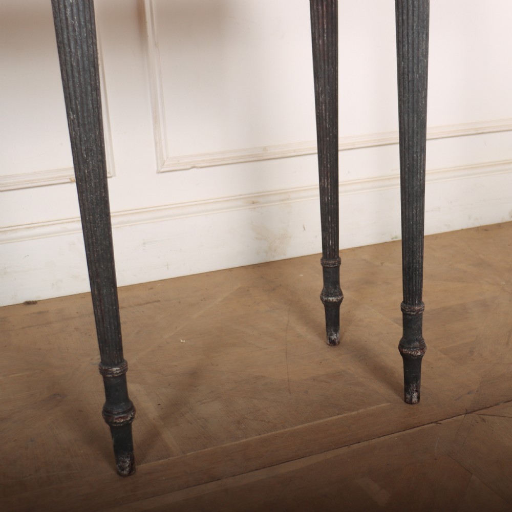 Narrow Regency Painted Console Table View VII