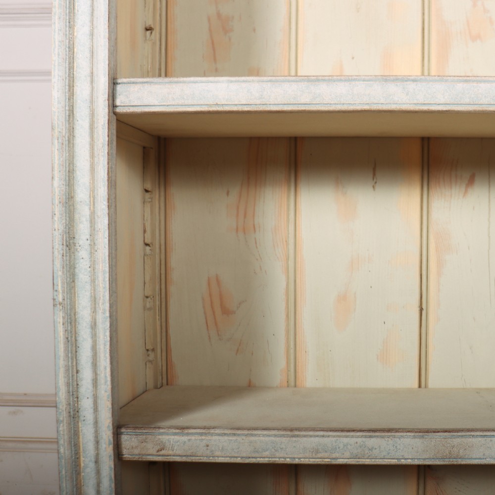 Narrow Painted French Bookcase View V