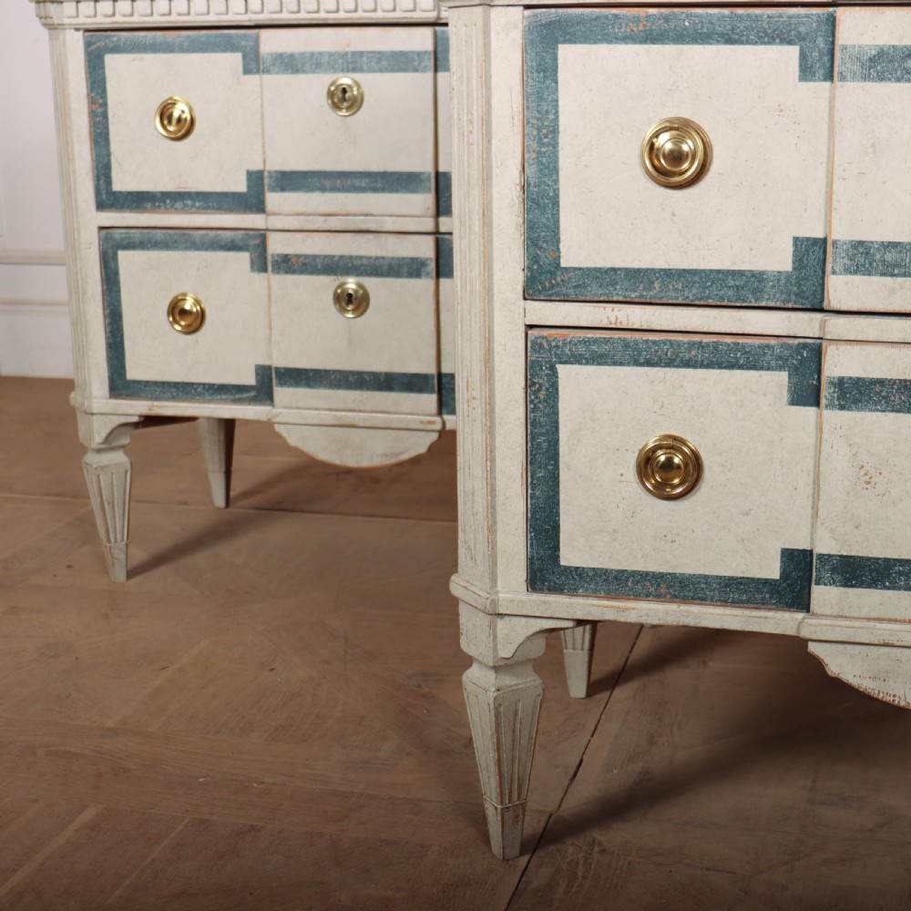 Pair of Swedish Painted Commodes View IV