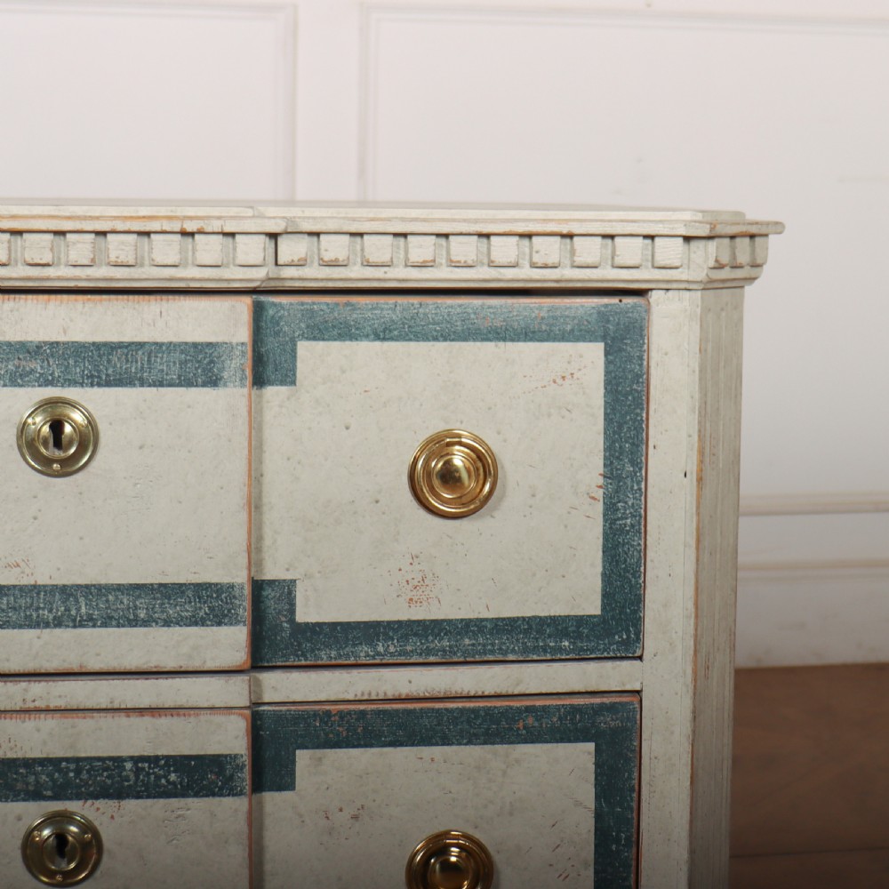 Pair of Swedish Painted Commodes View VI