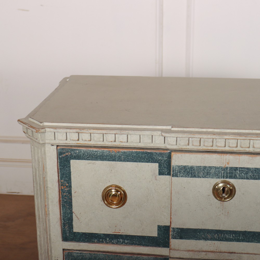 Pair of Swedish Painted Commodes View VIII