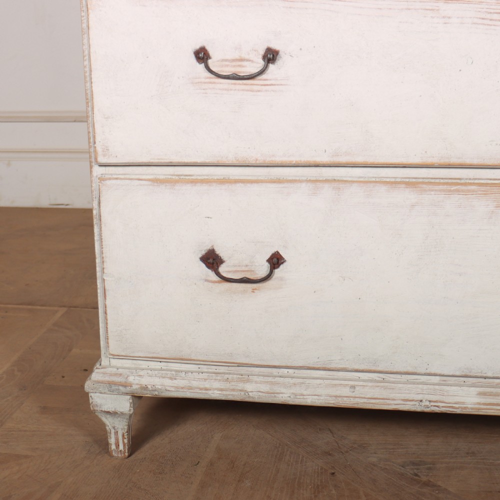 Swedish Painted Pine Commode View IV