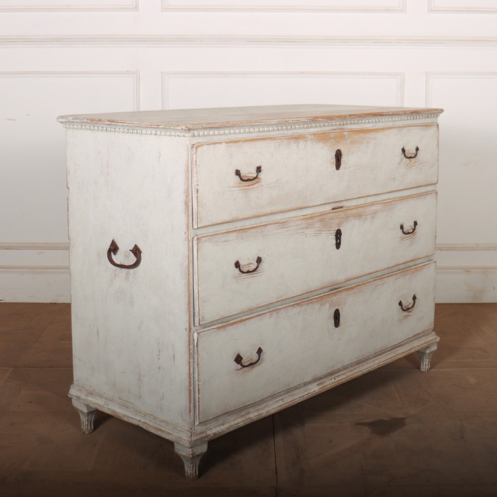 Swedish Painted Pine Commode View VII